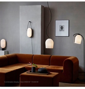 Milieu du siècle nouvelle personnalité créative fantaisie conception Simple chambre salon lecture lustre lampadaire - Product Image 5