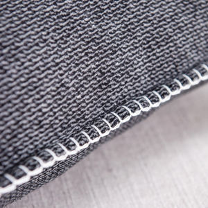 Vente flash : Coussins décoratifs de grande taille, en polyester doux, matelassés, carrés, avec surpiqûres blanches - Product Image 3