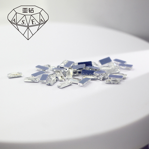 ASFA02 Strass thermocollants en forme de grille, 3*7 MM, pour machine à thermocoller, pour la décoration de vêtements en cristal thermocollant - Product Image 5