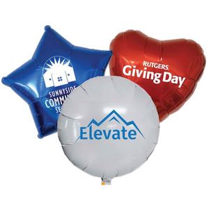 Ballons en aluminium de 18 pouces, forme ronde, pour anniversaire, mariage, Noël, Saint-Valentin, décoration de fête - Product Image 6