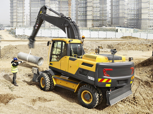 Excavadora Hidráulica de Ruedas Mini EW205D de 20 Toneladas a Precio Económico en Oferta - Product Image 3