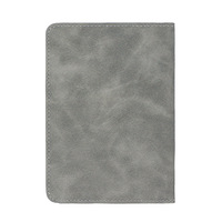 Porte-passeport tendance transfrontalier en cuir PU, multifonctionnel, avec porte-monnaie et porte-cartes SIM, couleur unie, motif avion