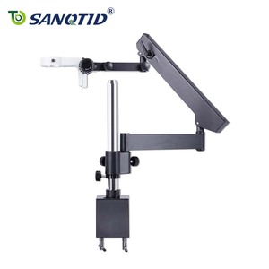 <span class=keywords><strong>Microscope</strong></span> stéréoscopique trinoculaire SANQTID 4K avec caméra, support de bras articulé réglable <span class=keywords><strong>7X</strong></span> 4.5X, tête de 76 mm - Product Image 3