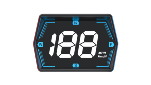 WiiYii G20 El más nuevo tamaño grande GPS HUD Alarma de velocidad Head up muestra USB HUD GPS indicador velocímetro - Product Image 2