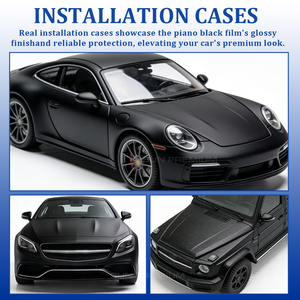 Revêtement de voiture noir mat de haute qualité - Résistant à la pluie acide <span class=keywords><strong>et</strong></span> à la corrosion. Auto-réparateur sans laisser de résidu adhésif - Product Image 6