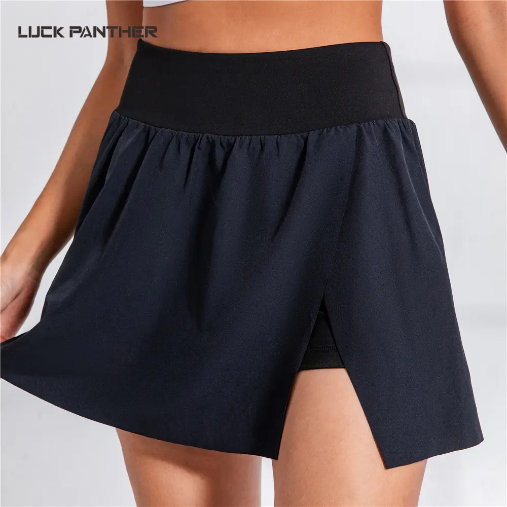 high waist active dress golf tennis skirt women's workout shorts skirts gym fitness clothing sports compression shorts