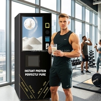 Machine d'emballage pour le mélange de poudre de protéines commerciales |   Acier inoxydable de qualité alimentaire certifié ISO, compatible SDK, nettoyage automatique