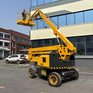 Hoạt động an toàn 8-20m tự điều khiển khớp nối người đàn ông nâng tự hành trên không khớp nối Boom Lift để bán - Product Image 2