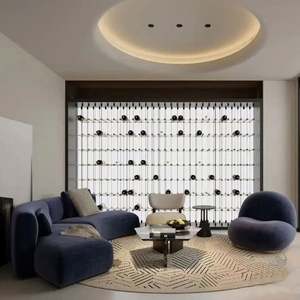 Muebles Modernos de Estilo Italiano Minimalista, Mesas, Sillas, Mueble de Salón para Casa o Villa, Duradero y de Larga Duración - Product Image 5