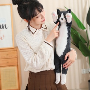 Calico Tabby Chat En Peluche Jouet Siamois Birman British Shorthair Chat Kitty Coussin Shorthair <span class=keywords><strong>Persan</strong></span> Chaton En Peluche Animal Poupée - Product Image 4