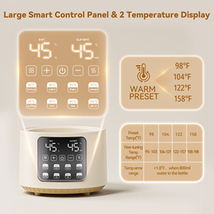 Calentador de biberones Dispensador de fórmula Hervidor eléctrico Agua caliente a la temperatura perfecta del biberón - Product Image 4
