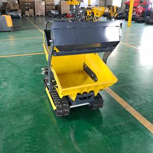 Prix bas Mini chenille en caoutchouc Dumper petit véhicule de camion à benne basculante hydraulique sur chenilles pour le transport agricole de chantier - Product Image 2