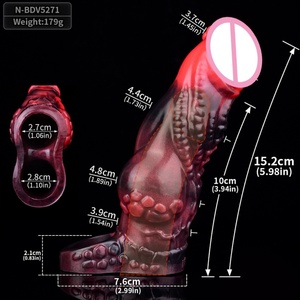 Nuevo Vibrador con Funda para Pene, Juguetes Sexuales, Anillo Vibrador para Pene con 10 Modos de Control Remoto, Funda para Pene para Hombres - Product Image 6