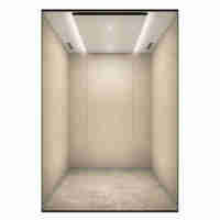 Système de contrôle de traction G12/G15 sans machine pour ascenseurs de passagers en acier inoxydable pour hôtels, résidences, bâtiments et bureaux