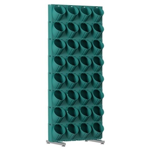 Scaffale Multistrato Verde in Plastica per Piante, Fiori e Ortaggi, Supporto da Pavimento per Balcone e Esterni, Mobile per Fiori da Parete per Casa e <span class=keywords><strong>Giardino</strong></span> - Product Image 1