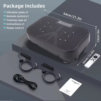 Plateforme de fitness amincissante professionnelle pour usage commercial, machine d'exercice à vibrations pour la maison