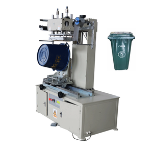 bibo KC Semi-Automatic High-Precision Pneumatic Curved Foil Hot Stamping Machine New for Bucket & Ashcan Print Applications - Product Image 6