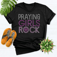 Offre Spéciale – Transferts thermocollants en strass « Black Girls Rock » pour chemises femme – Vente en gros