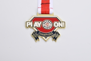 Medalla de metal fundido con temática de buceo hecha a mano, motivo atlético, cinta azul ceremonial, trofeo de hierro para regalos de bienvenida inspirados en el océano - Product Image 6