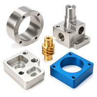 Servicio de Mecanizado CNC de 5 Ejes Personalizado OEM, Fresado, Torneado, Electroerosión por Hilo, Anodizado para Mecanizado de Alta Precisión en Aluminio y Acero Inoxidable