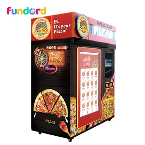 Fundord Chất lượng cao hoàn toàn tự động máy bán hàng tự động bánh Pizza để bán