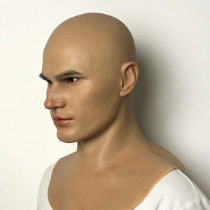 Máscara de Silicona de Cabeza Completa Personalizada de Arthur - Textura de Piel Humana Realista, para Simulación de Roles, Maquillaje y Accesorios - Product Image 4