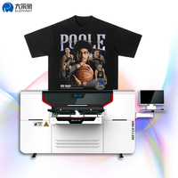 Penjualan langsung pabrik kaus A3 DIY pencetak DTG mesin cetak T-Shirt Printer dtg Digital Flatbed