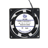 Ventilateur axial silencieux 8025 8cm 110V 220V AC, moteur AC sans balais 80x80x25mm, ventilateur de refroidissement pour appareils électroménagers, four, micro-ondes