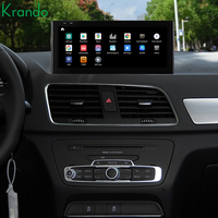 Head Unit Qualcomm Android 13.0 12,3 inci untuk Audi Q3 2013-2020, Radio Mobil, Navigasi, Wireless CarPlay, Multimedia, 4G SIM, GPS