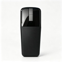 Arc Touch Mouse Nirkabel Ergonomis Lipat 2.4G USB Optik Portabel untuk Laptop/Desktop/Kantor Generasi Kedua Stok