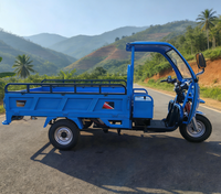 Tricycle de transport robuste, capacité 1500 kg, robustesse et durabilité, avec phares LED et essuie-glaces électriques