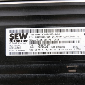 Convertisseur de fréquence SEW Eurodrive original MDX61B0022-5A3-4-00 Convertisseur de fréquence SEW Eurodrive - Product Image 5