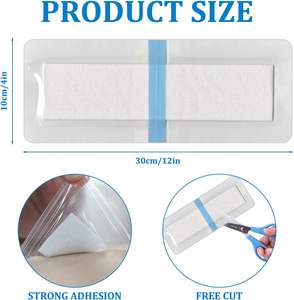 แผ่นแปะแผลทางการแพทย์แบบมีกาวในตัวกาวสำหรับการผ่าตัดคลอดอุปกรณ์ดูแลแผล - Product Image 3