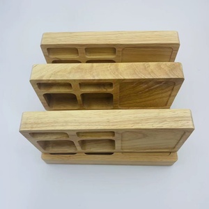 Manufacturers Spot Supply Blank Wooden Temporary Parking Plate Creative Move Car Number Plate Zelkova Black Walnut Parking - Product Image 6