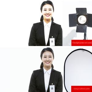 Riflettore Ovale Cinque-in-Uno in Poliestere per Fotografia 120cm 60cm 80cm Attrezzatura Pieghevole per Luce Morbida Sfondo/Pannello Ritaglio Live - Product Image 4