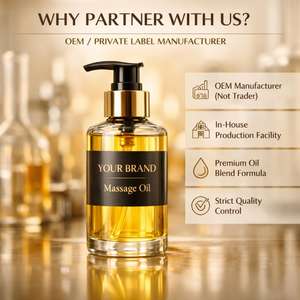 Aceite de Masaje Corporal Relajante y Nutritivo para el Cuidado de la Piel, Marca Privada, Fabricante OEM ODM, Mezcla Profesional de Aceite Corporal para Spa - Product Image 2