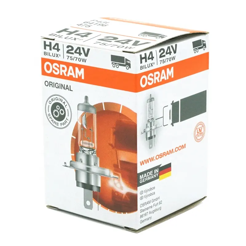 Lampu Halogen OSRAM 64196 H4 24V 75/70W