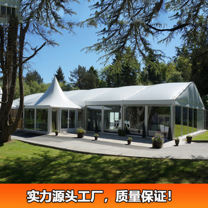 Tente de réception extérieure Hengnuo, structure en alliage d'aluminium 2000-3000mm, étanche, construction modulaire quatre saisons - Product Image 2