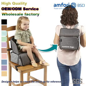 Logo personnalisé multifonction siège de sécurité <span class=keywords><strong>rehausseur</strong></span> <span class=keywords><strong>sac</strong></span> à dos <span class=keywords><strong>sac</strong></span> à couches bébé voyage siège <span class=keywords><strong>rehausseur</strong></span> organisateur - Product Image 1