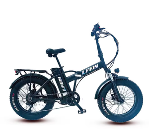 Bicicleta Eléctrica Plegable de 20 Pulgadas con Batería de 15AH, Motor Trasero sin Escobillas, Cuadro de Acero, 7 Velocidades, 48V, Frenos de Disco - Product Image 1