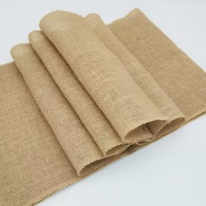 Vente en gros de sets de <span class=keywords><strong>table</strong></span> en <span class=keywords><strong>jute</strong></span> tissé sur mesure, résistants à l'abrasion, de style européen et américain, pour la décoration de <span class=keywords><strong>mariage</strong></span> - Product Image 3