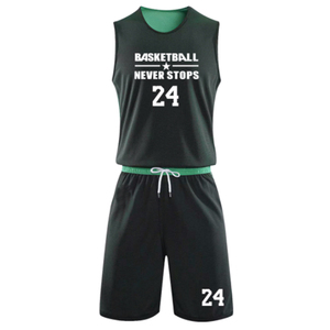 Kit de maillots et de sports pour hommes, pour jouer au basket-ball, d'athlétisme, avec couleurs personnalisées et impression personnalisées - Product Image 5