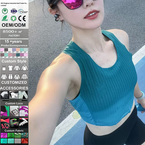 Camiseta Deportiva de Yoga sin Mangas de Alta Calidad para Mujer, de Secado Rápido, para Entrenamiento, Deporte, Fitness - Product Image 2