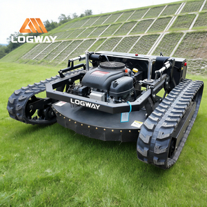 Tondeuse à gazon télécommandée LOGWAY certifiée EPA Euro V avec lame à <span class=keywords><strong>neige</strong></span> en option - Product Image 1