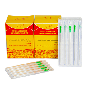 إبر الوخز بالإبر الجافة بالجملة للعلاج بالوخز بالإبر الصينية التقليدية، إبر معقمة للوخز بالإبر 100 قطعة - Product Image 1