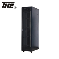 Rack robuste 42U pour centre de données, compatible avec les serveurs HP DELL, avec porte à double maille