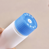 Vente en gros de contenants cosmétiques blancs, emballages pour crème pour le visage, fond de teint, shampoing, flacon en plastique à presser avec bouchon à visser