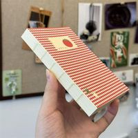 Cuaderno Estético con Cuadrícula de Tomates - Diario y Libreta Minimalista en Blanco para Estudiantes, Escritura Creativa y Scrapbooking