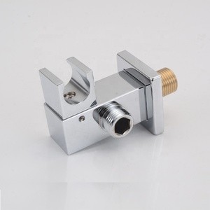 DIECHENG-Soporte cuadrado de latón de alta calidad para <span class=keywords><strong>ducha</strong></span>, soporte de estante para <span class=keywords><strong>ducha</strong></span>, base de pared <span class=keywords><strong>fija</strong></span> oculta, soporte de rociado de mano para <span class=keywords><strong>ducha</strong></span> - Product Image 4