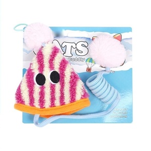 Jouet pour <span class=keywords><strong>chat</strong></span> Spring <span class=keywords><strong>Parachute</strong></span> Chew à suspendre à la porte, pour jeu autonome, avec papier froissé et ficelle élastique, vente en gros usine - Product Image 5